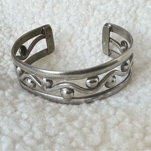 Mexican Sterling Silver Cuff